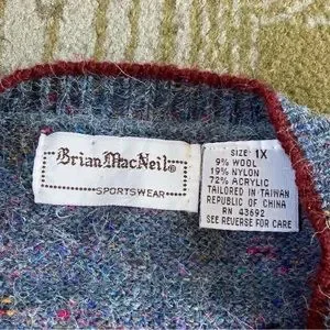 Brian MacNeil | Sweaters | Vintage Brian Macneil Striped Women Wool ...